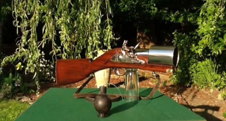 flintlock musket grenade launcher
