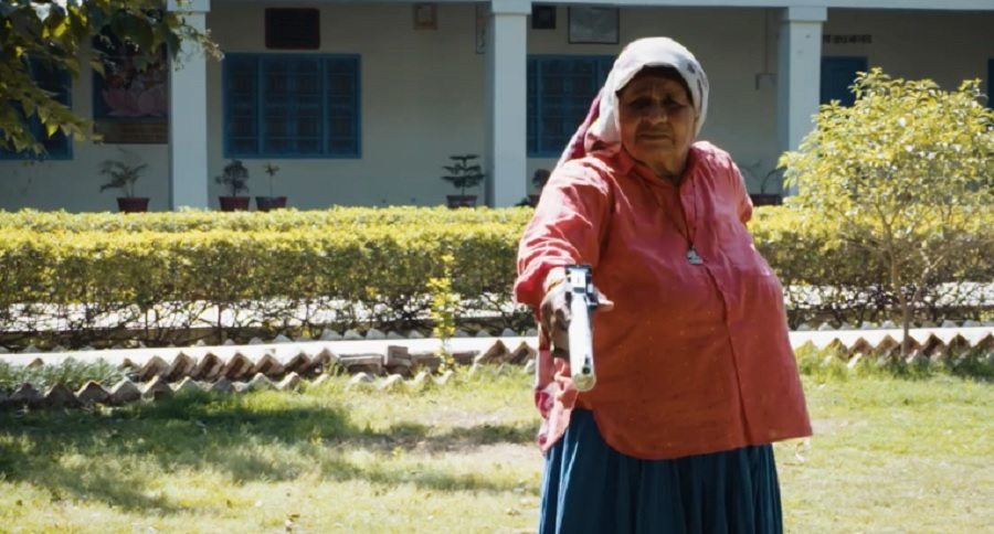 84 year old grandmother in India