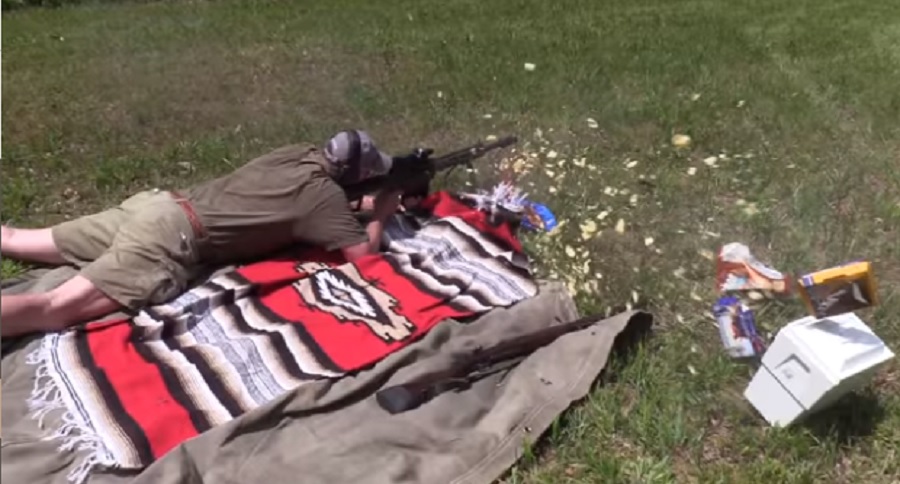 how not to shoot a .50 bmg rifle