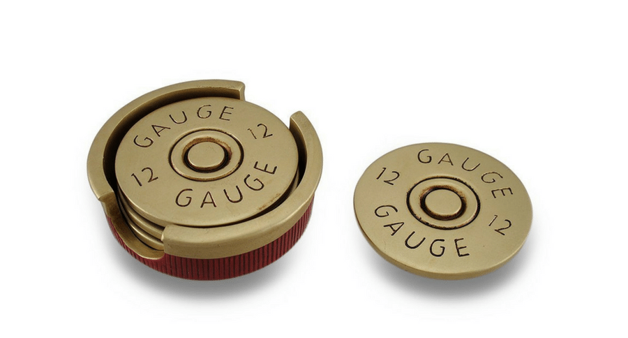 12 gauge coasters