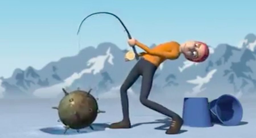 animated fishing