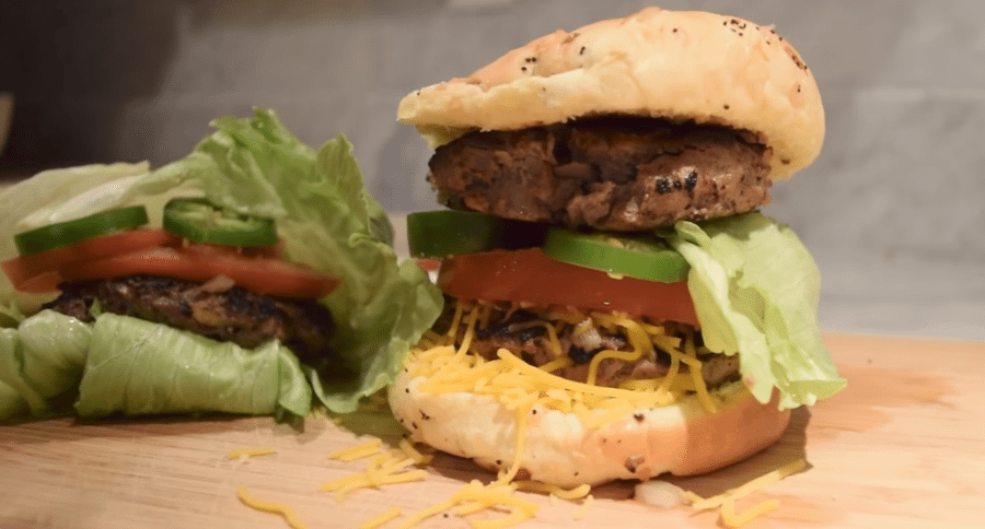 venison burger recipe