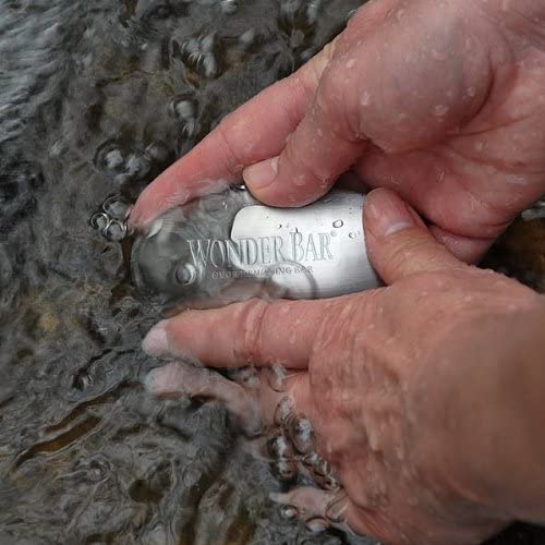 Wonder Bar Stainless Steel Soap - Odor Remover is Great for Removing Fish Smell, Garlic, Onions and other Strong Odors. Environmentally Friendly, Safe and Effective