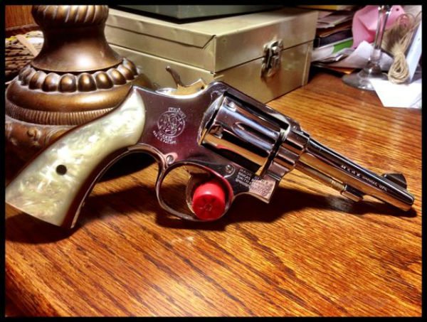 vintage revolver