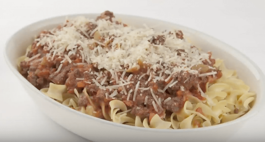 venison bolognese