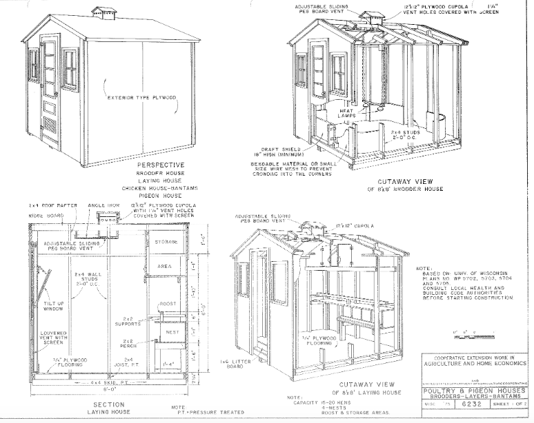 Large Chicken Coop Plans