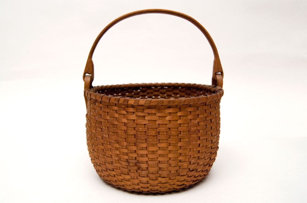 antique egg basket 