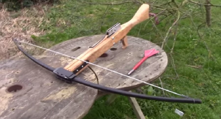 Check Out This Monster Homemade 1,000-Pound Crossbow - Wide Open