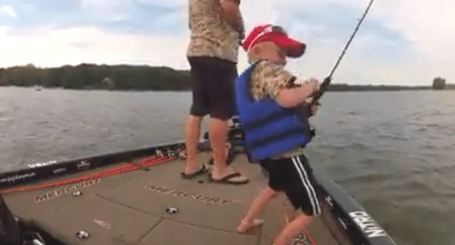 little bass angler