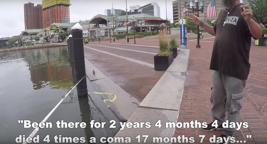 fishing baltimore inner harbor