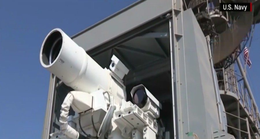 laser weapon
