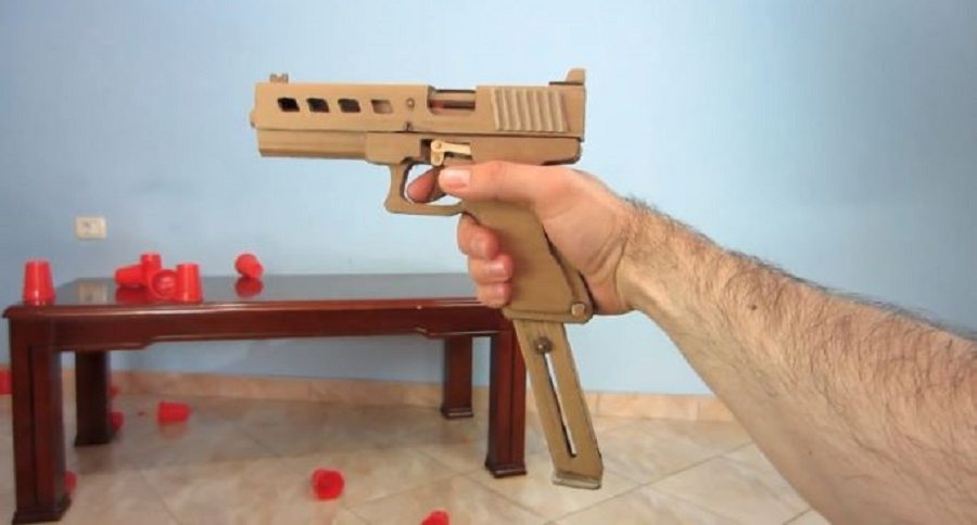 cardboard glock