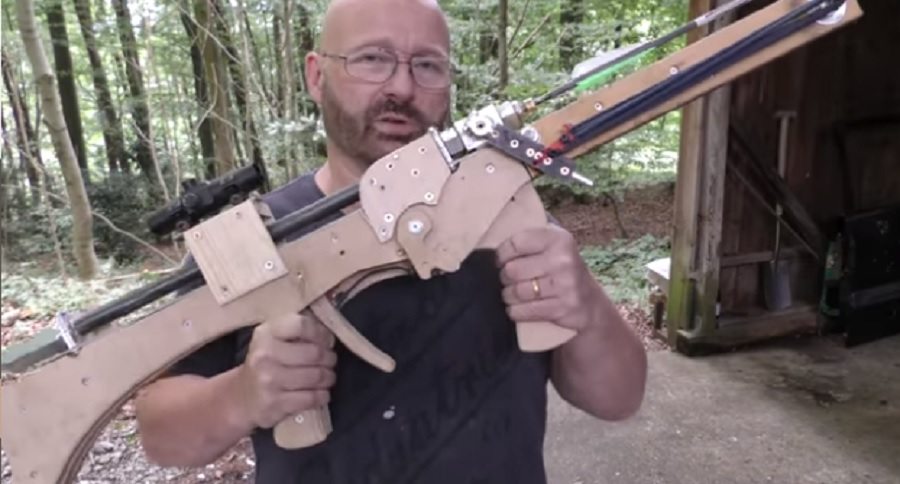 diy air powered arrow blaster