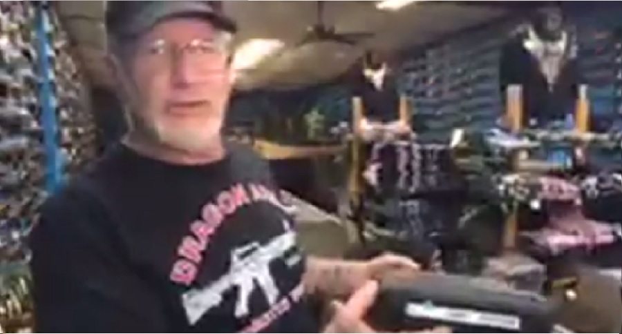 dragon man's gunshop and the smash and grab robbery