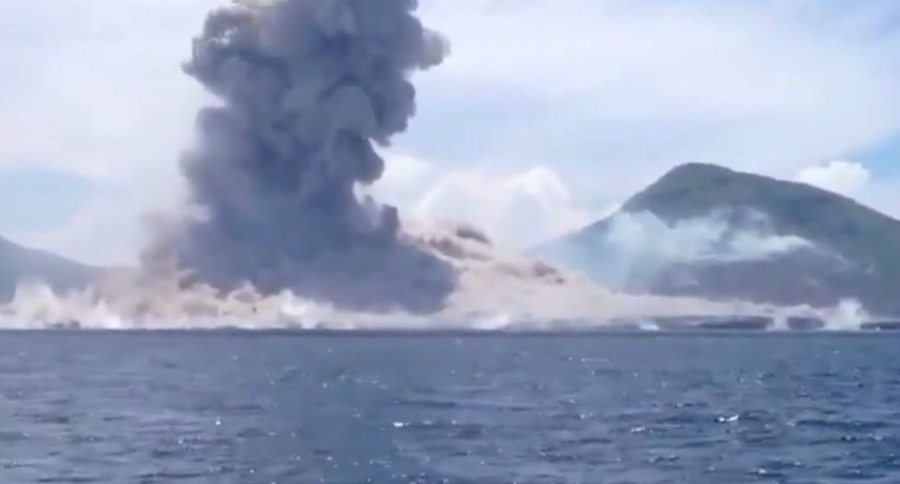 Volcano Shock Wave