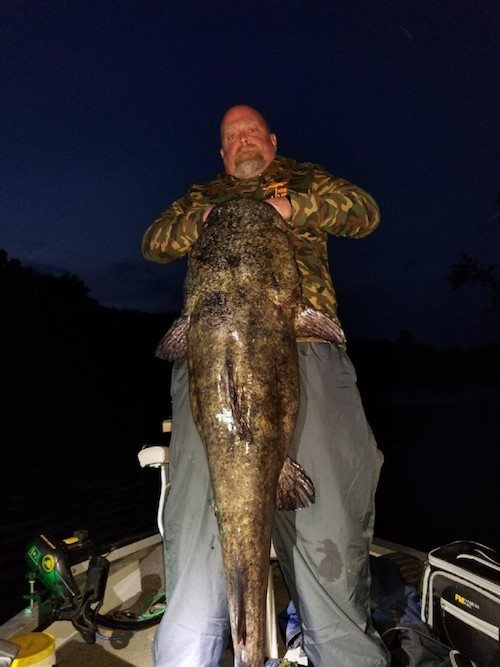 Minnesota flathead catfish record