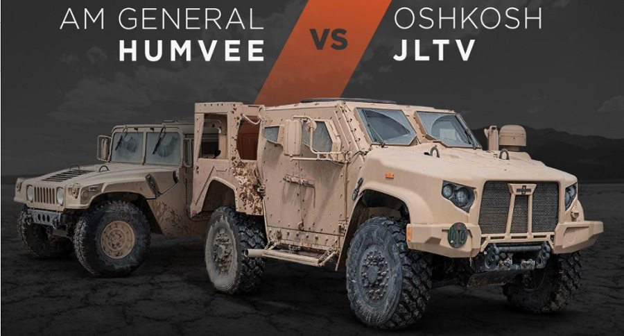 oshkosh jltv and am general humvee