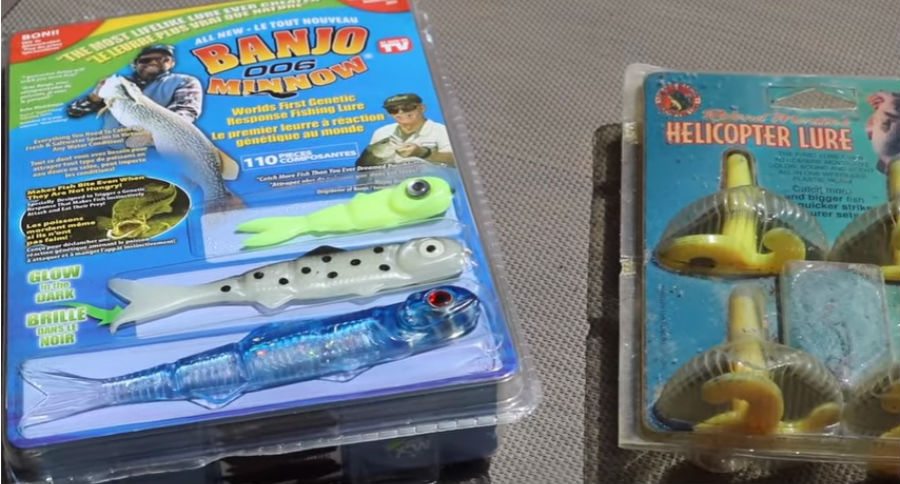 Watch: Banjo Minnow vs the Helicopter Lure in the Battle of 90s Fishing  Gimmicks - Wide Open Spaces