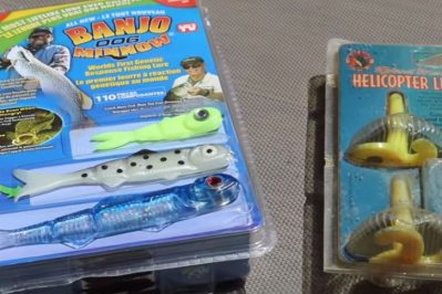 Watch: Banjo Minnow vs the Helicopter Lure in the Battle of 90s Fishing  Gimmicks - Wide Open Spaces