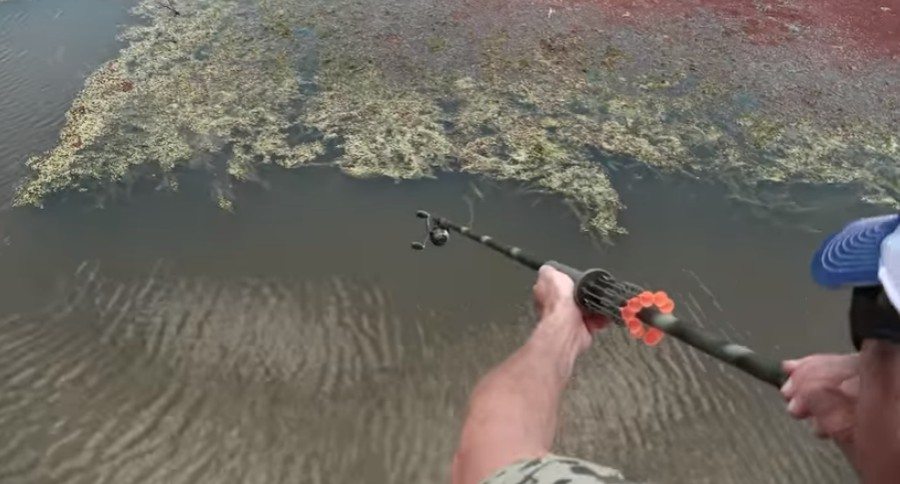 blow gunning river gar
