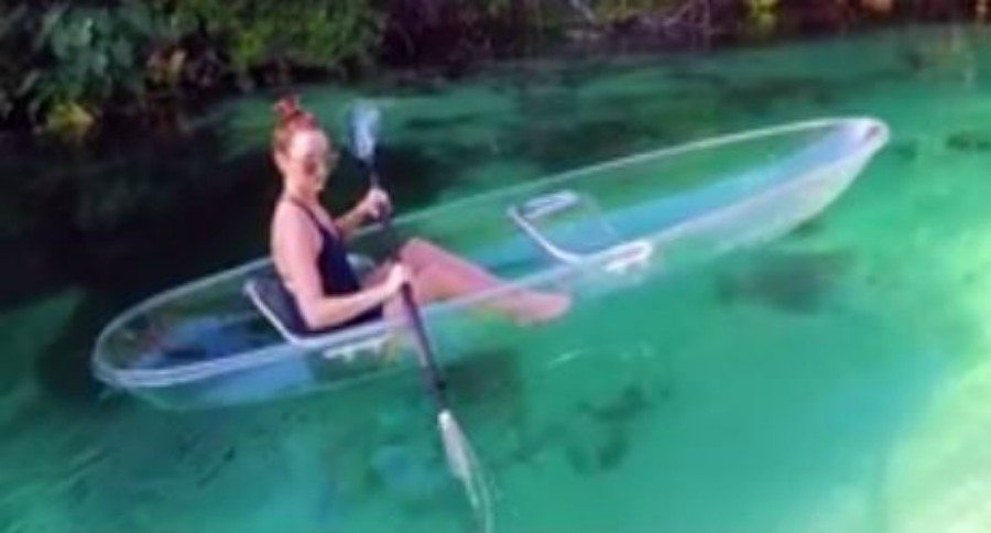 Clear Kayak