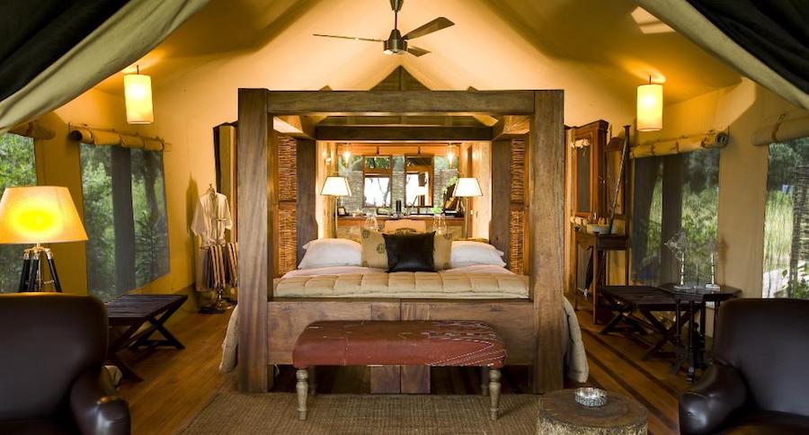 luxury camping