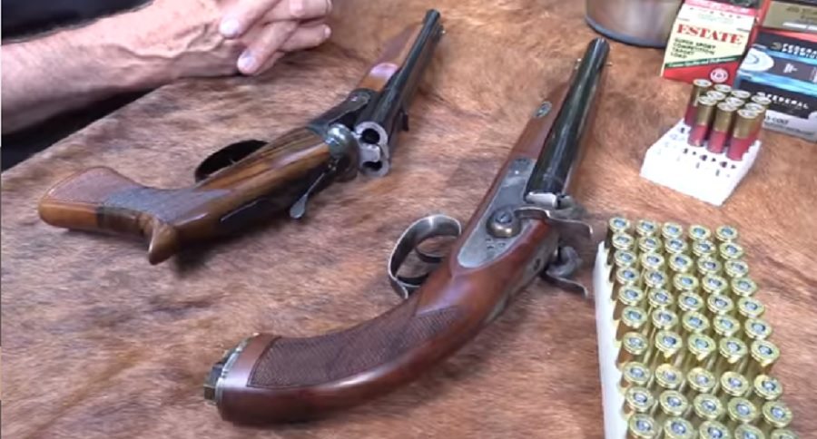 pedersoli howdah 45/410 pistol