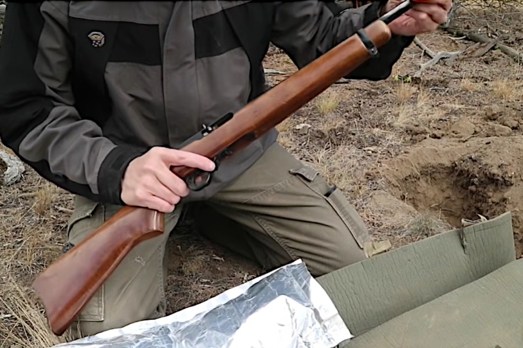 Rifle Buried