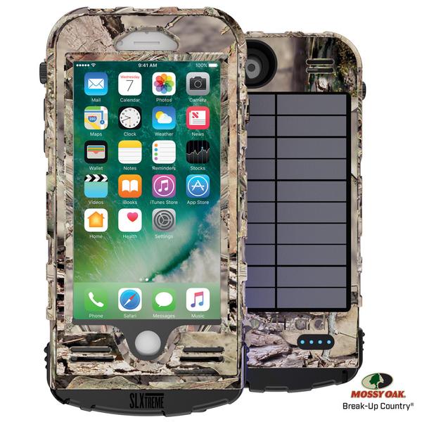 mossy oak phone case solar panel charge deer hunter birthday gift idea