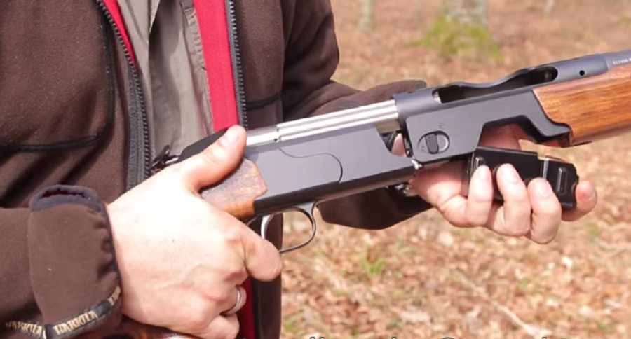 krieghoff semprio in line repeating rifle