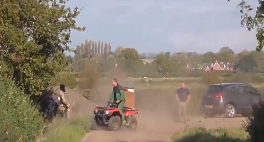 trespass on the wrong farmer's property