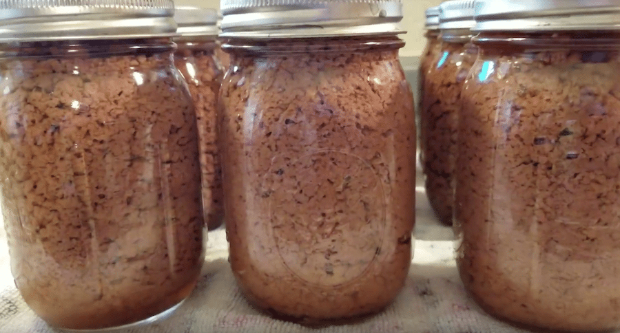 canning ground venison