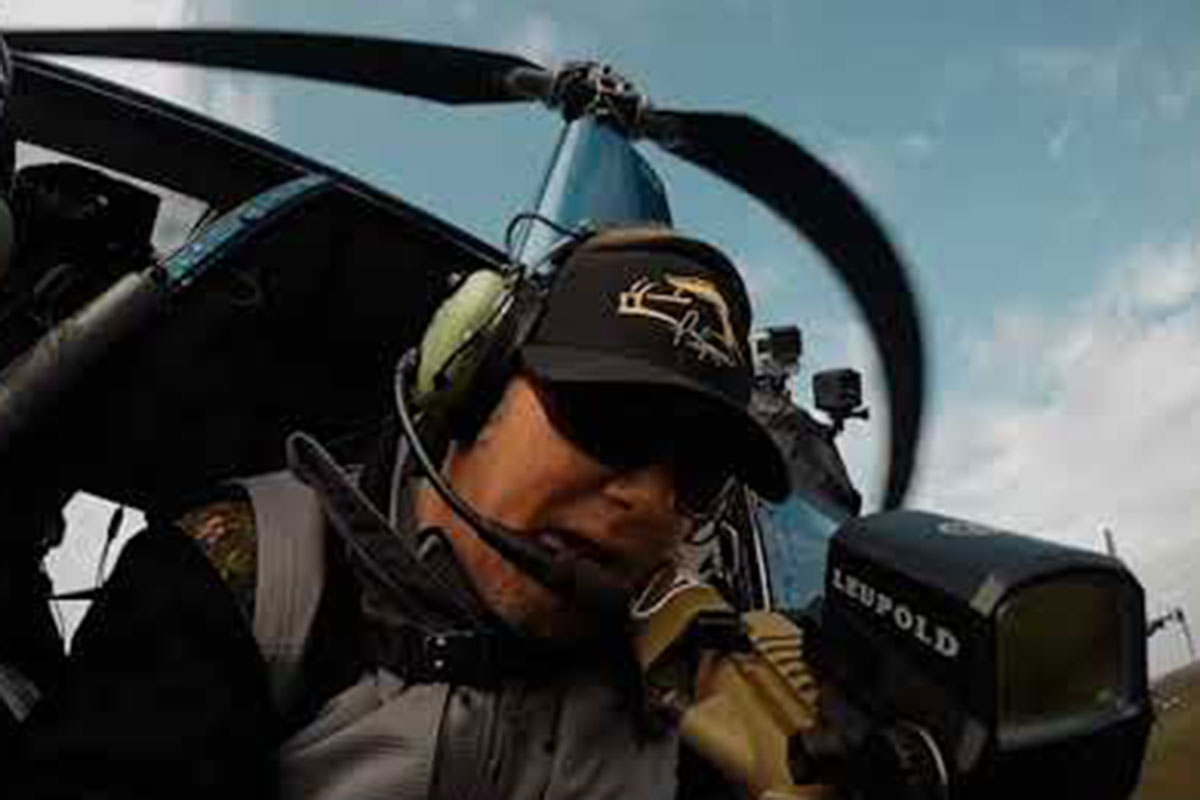 helicopter hog hunt