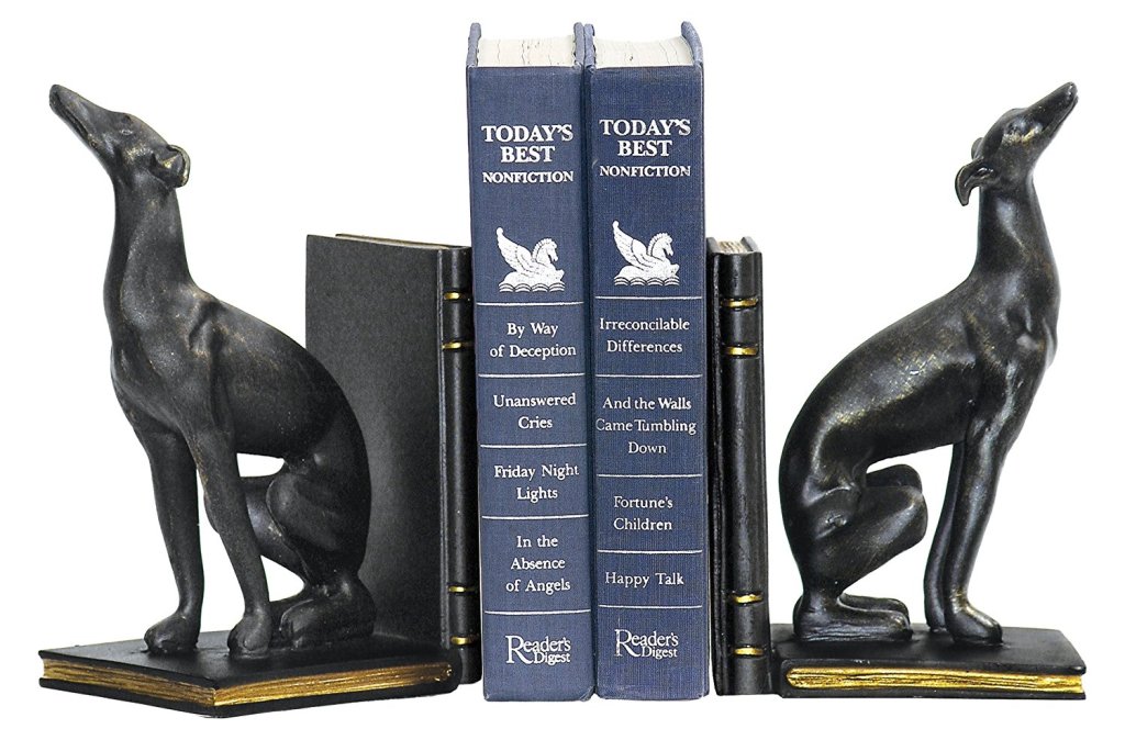 greyhound bookends