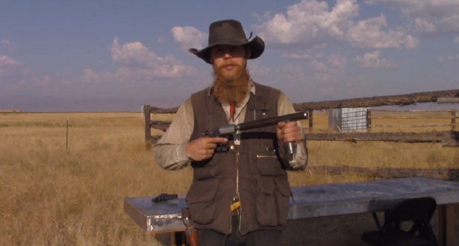 .75 caliber utah blackpowder pistol