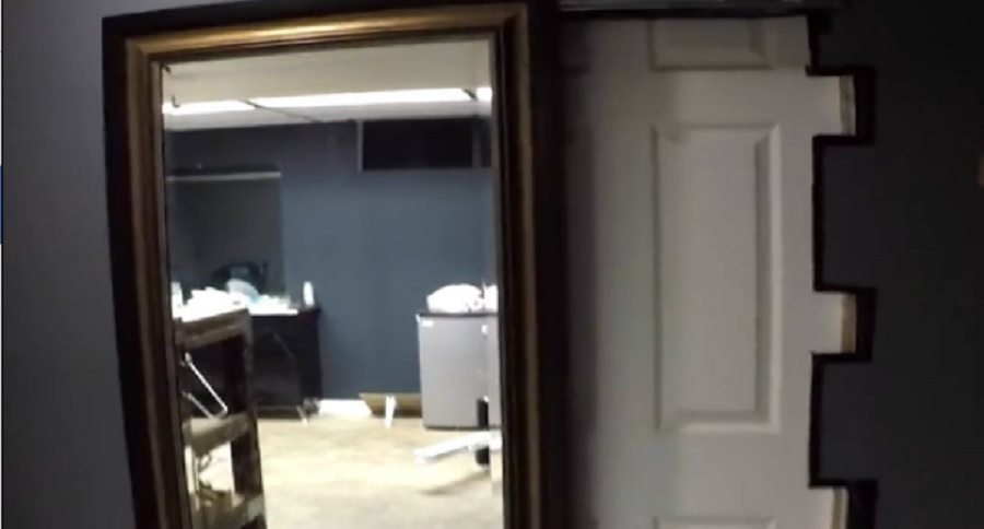 man's panic room