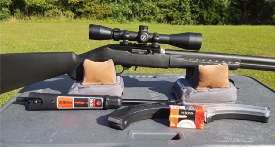 ruger 10/22 takedown silent sr rifle