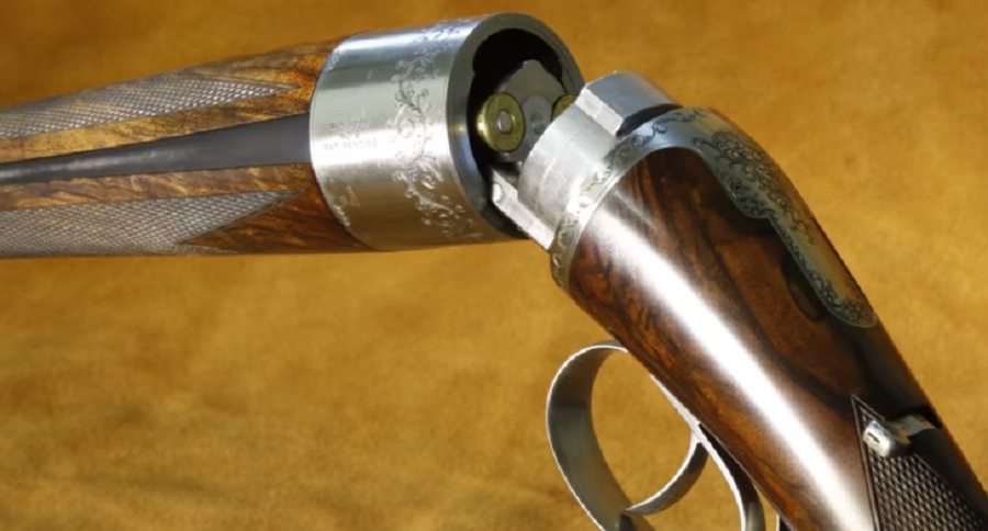 rotary round action gun