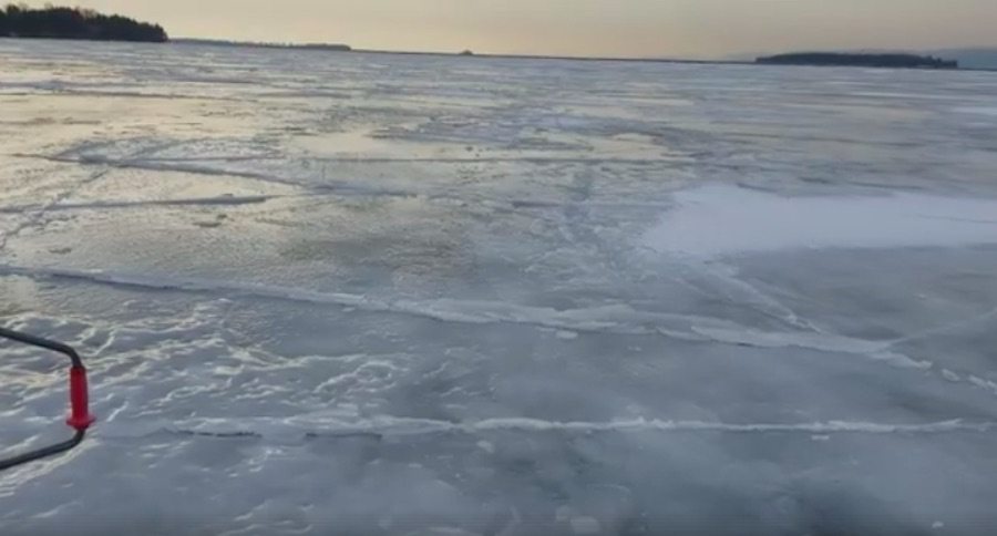 ice fishing