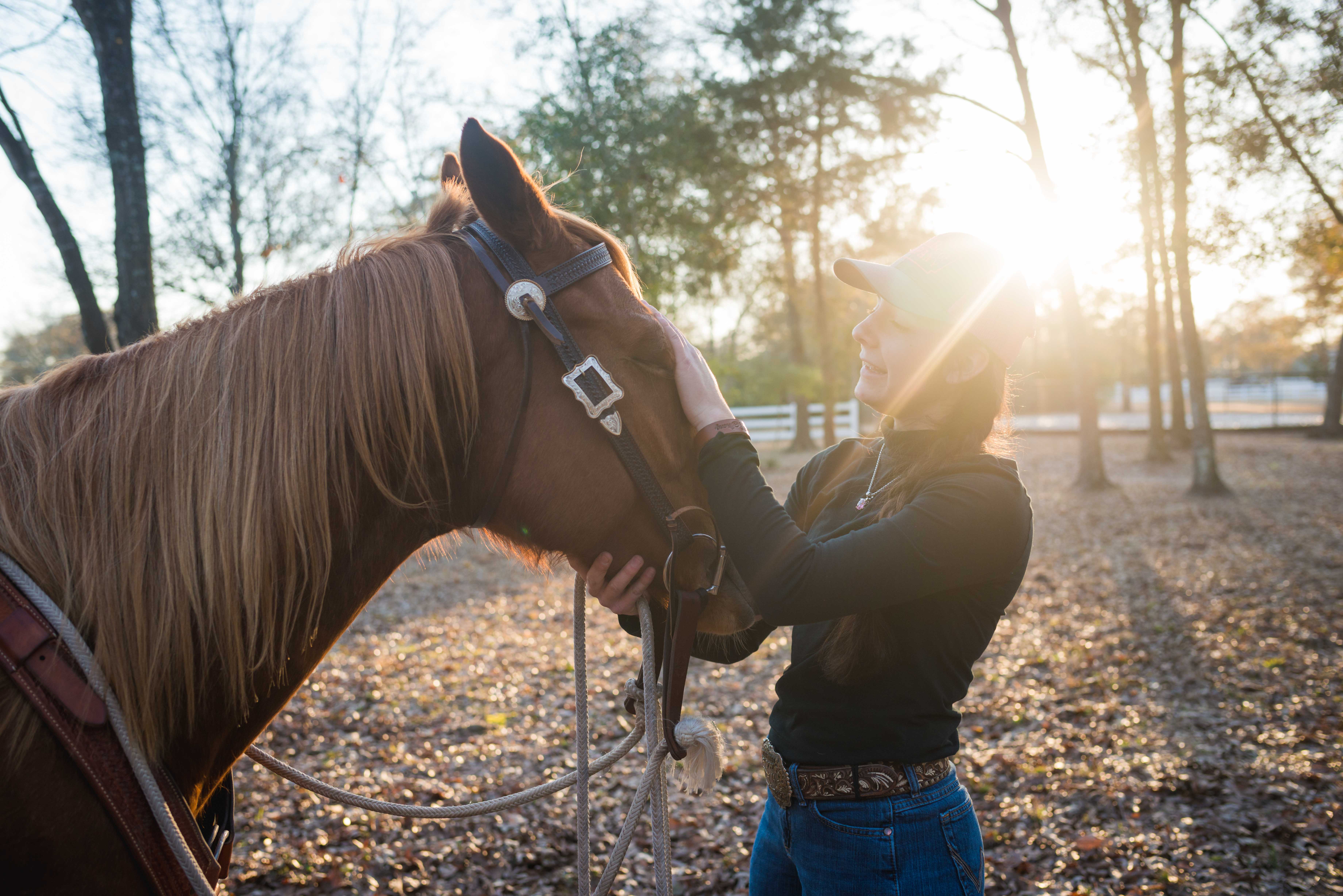 girl and horse