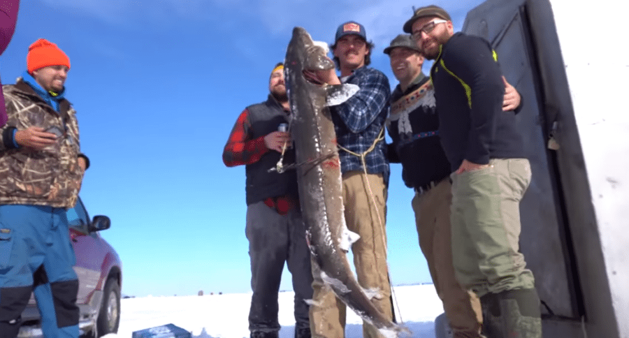 sturgeon spearing