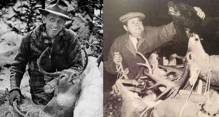 vintage hunting photos