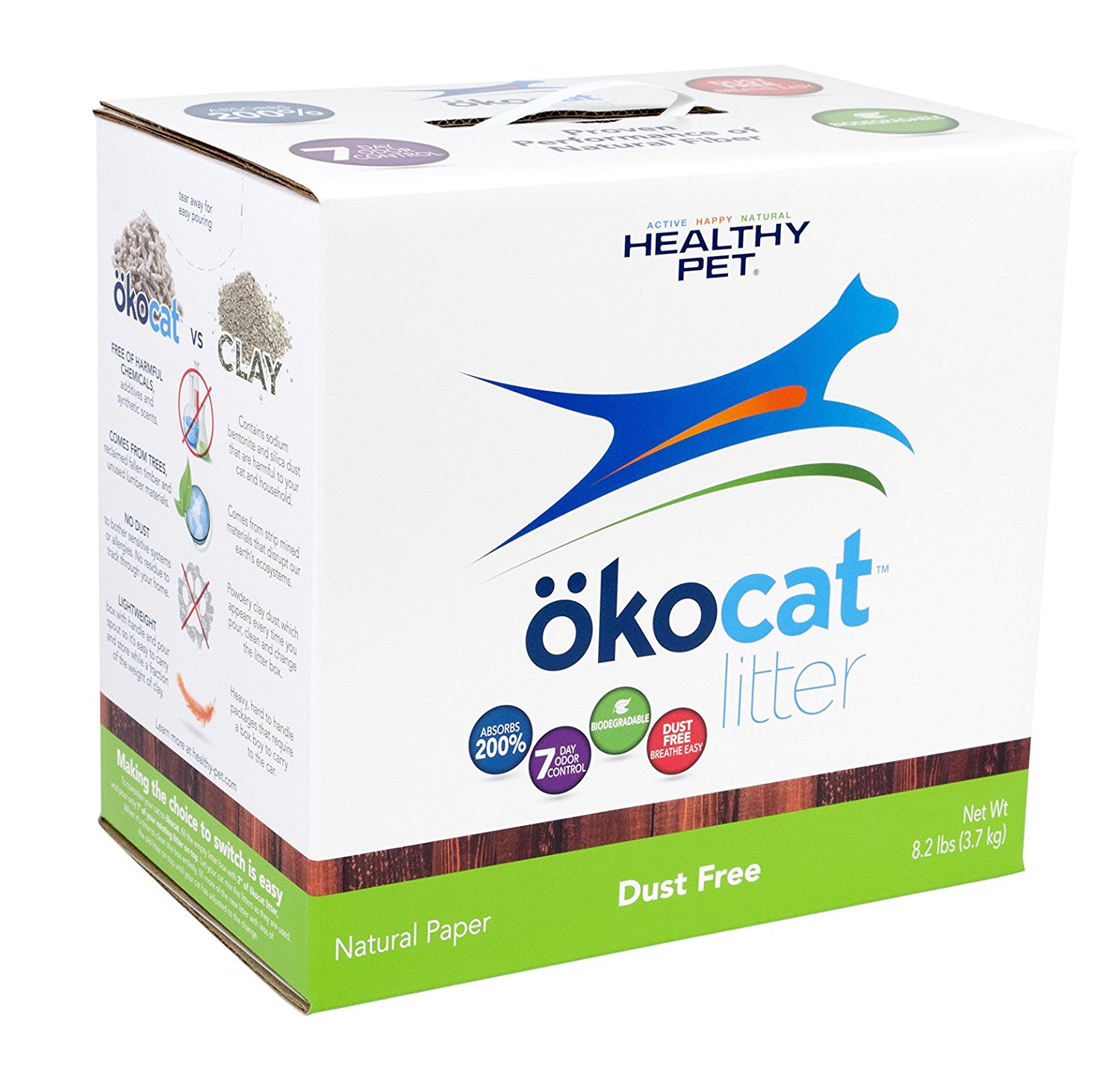 Okocat cat litter