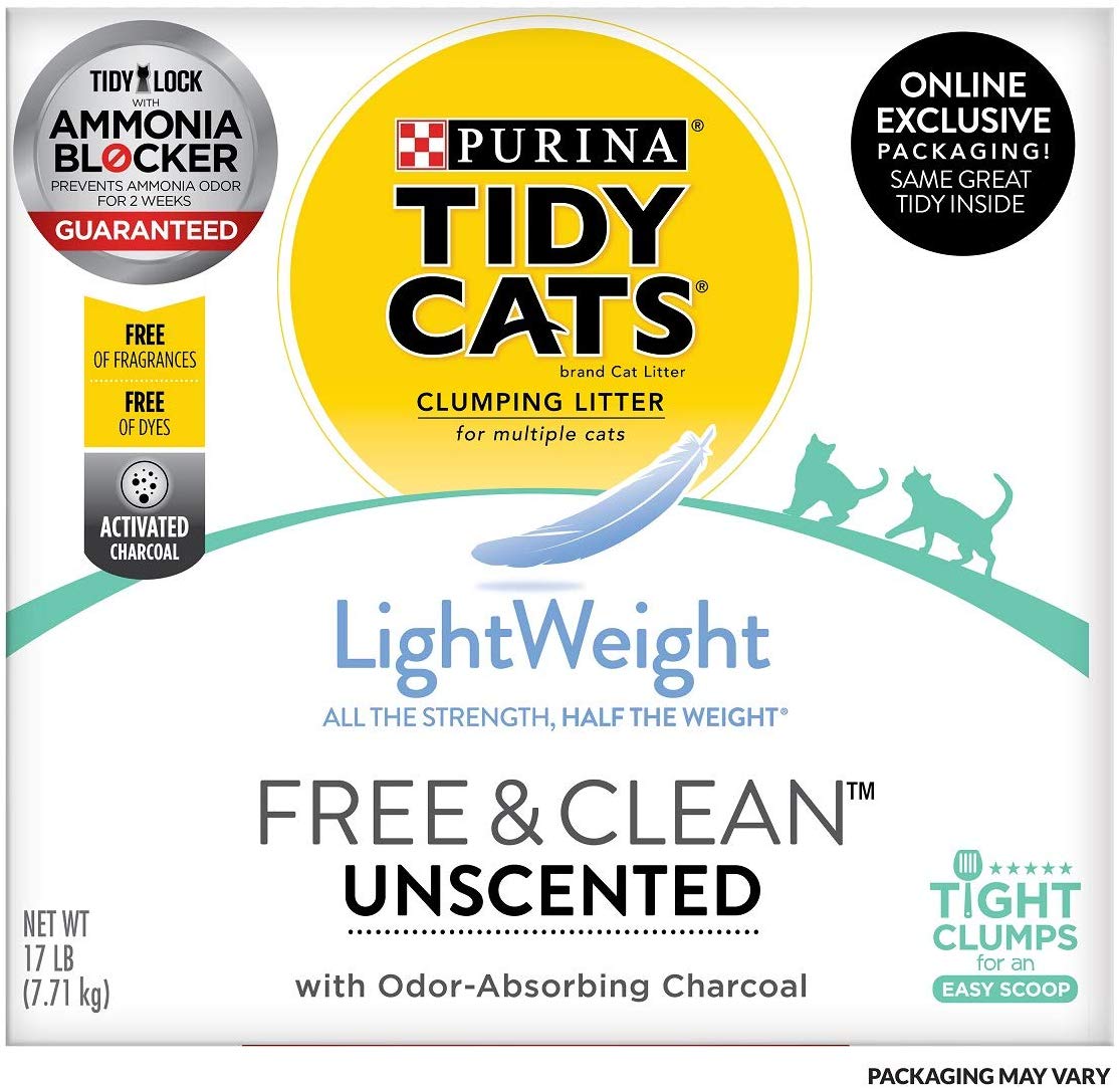 Purina Tidy Cats Lightweight Free & Clean Clumping Cat Litter