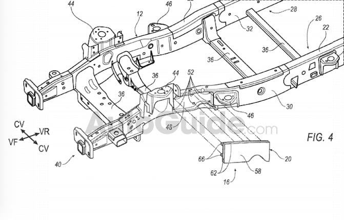 Ford's new wheel airbag patent mock-up.