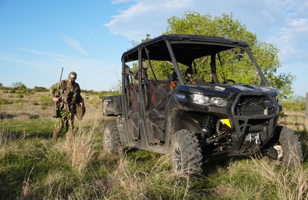 Turkey Trip Recap Hunting in West Texas With CanAm and Birchwood