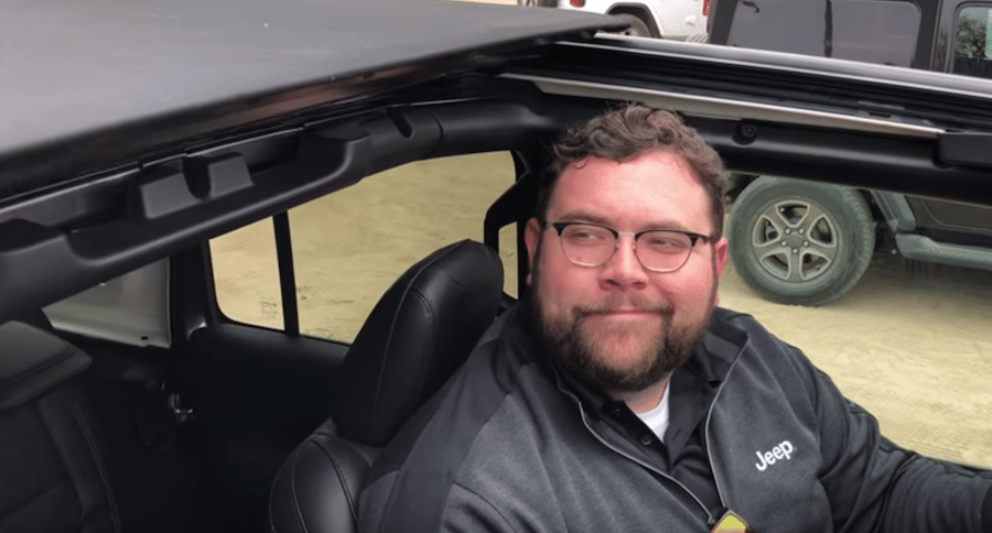 Jeep Wrangler Retractable Roof