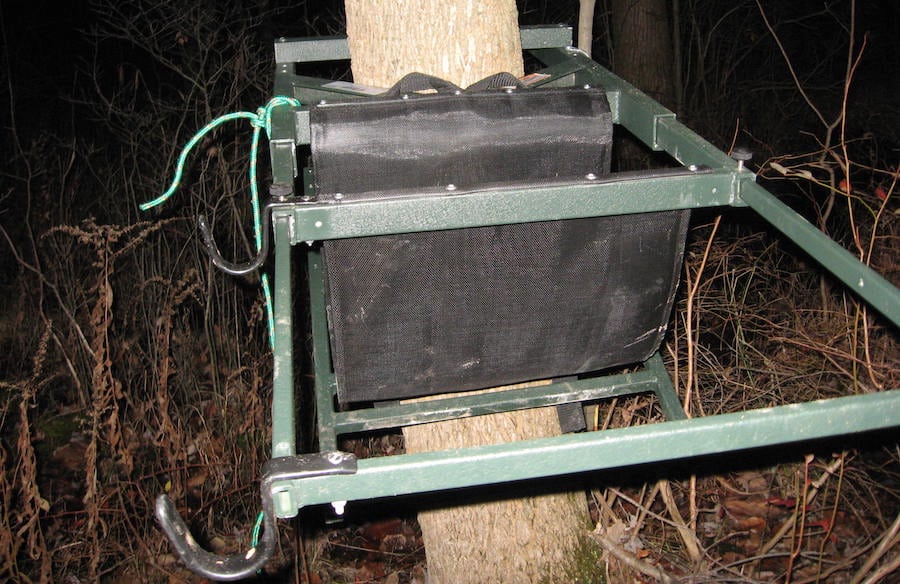 old climbing treestands