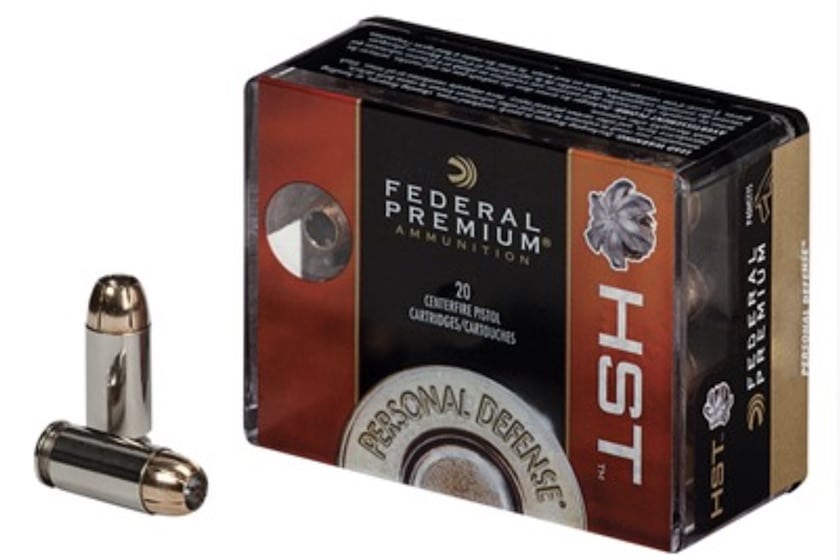 Best 45 ACP Ammo For Self Defense winchester federal hst