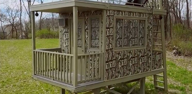 Now This is One Serious Custom Hunting Shack